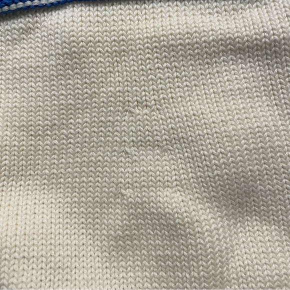 SOLD 3/30/25 - The Bonnie Mob Rainbow Crochet Bodysuit Baby Onesie - 0-3 months - Picture 4 of 5